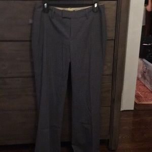 Banana Republic Gray Pin stripe Pants